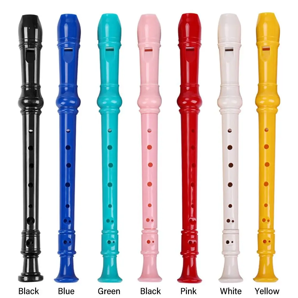 Toys Plastic For Beginner 8 Holes Long Flute Musical Instruments Soprano Recorder Clarinet