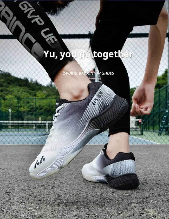 Description Picture 4 of itemSports Shoe Rubber Sole Non-slip Table Tennis Volleyball tennis Training Shoes Large Fashion Lightweight Badminton Professional