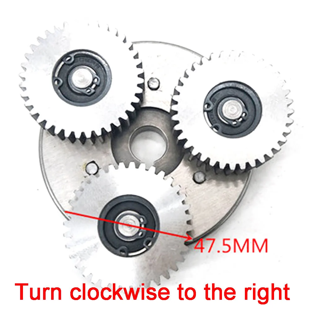 Foldable Electric Bike 36 Teeth Metal Steel Gear OD=47.5mm 36T Big Cog-wheel Bicycle Pinion Parts