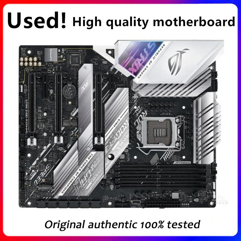 Per Strix Z490-A Gaming Originale Usato Desktop Intel Z490 Scheda Madre Ddr4 Da 128Gb Lga 1200 I7/I5/I3 Usb3.0 Sata3