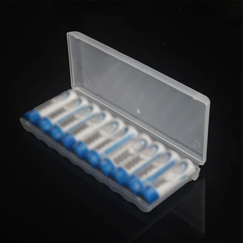 Battery Storage Box 10 Slots Cover Holder For AA AAA Batteries 1pc tool storage box plastic tool box parts storage box storage organizer box parts organizer