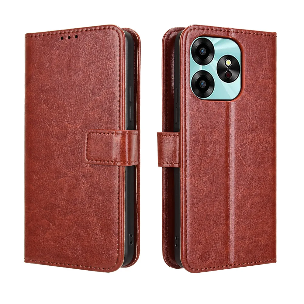 Leather Book Cover with Card Stand and Protection