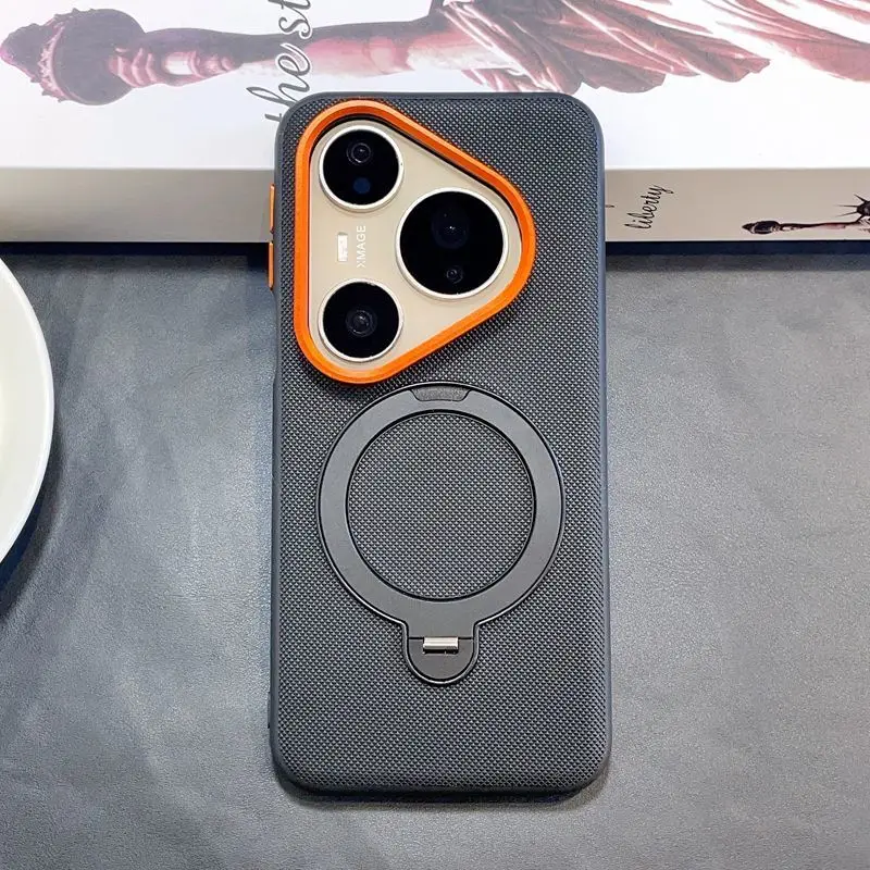 Durable Anti-Slip Magnetic Bracket Case with Shockproof Bumper