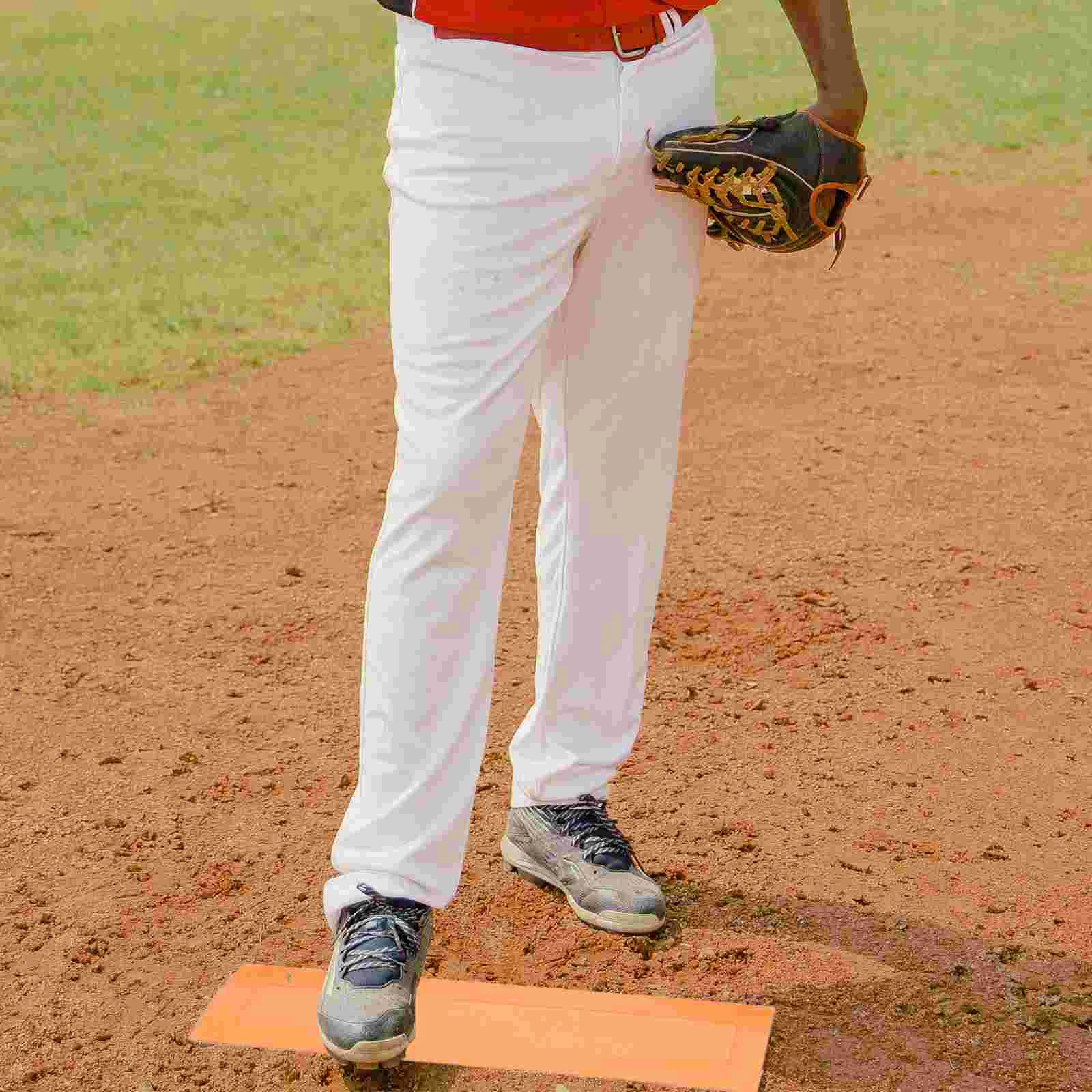 Baseball Softball Mat Pitcher Rubber Plate for Training Teeball Non Slip Accessories Kickball Thrown down