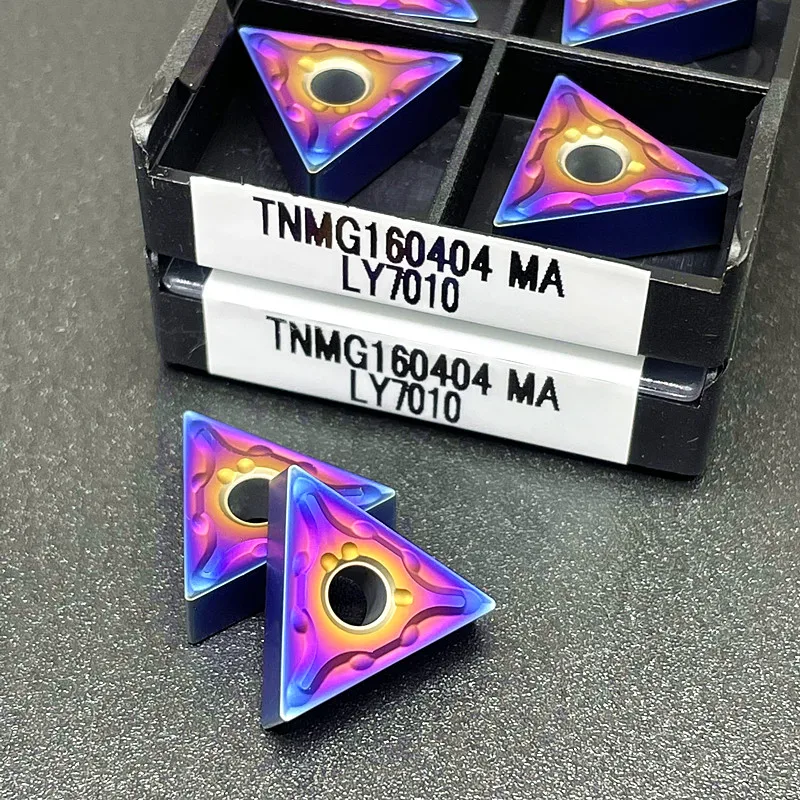 TNMG160404 MA TNMG160408 MA High Quality Nano blue Carbide Turning Tool Blue Flame Series CNC Milling Blades