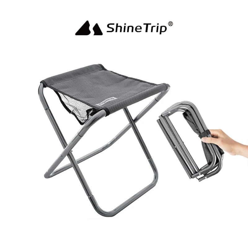 Camping Stool, Small Folding Chair, The KORAMAN Ultralight Portable Folding  Stool Outdoor Folding Chair Zha Aluminum Alloy Fishing Sketching Chair