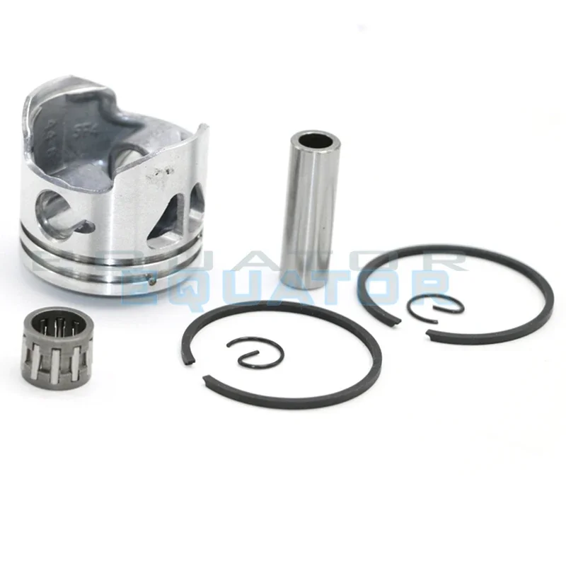 High-Performance Motorcycle Dirt Bike Cylinder and Piston Ring Kit, 2-Stroke 49cc Engine, 44mm Block with 12mm Pin