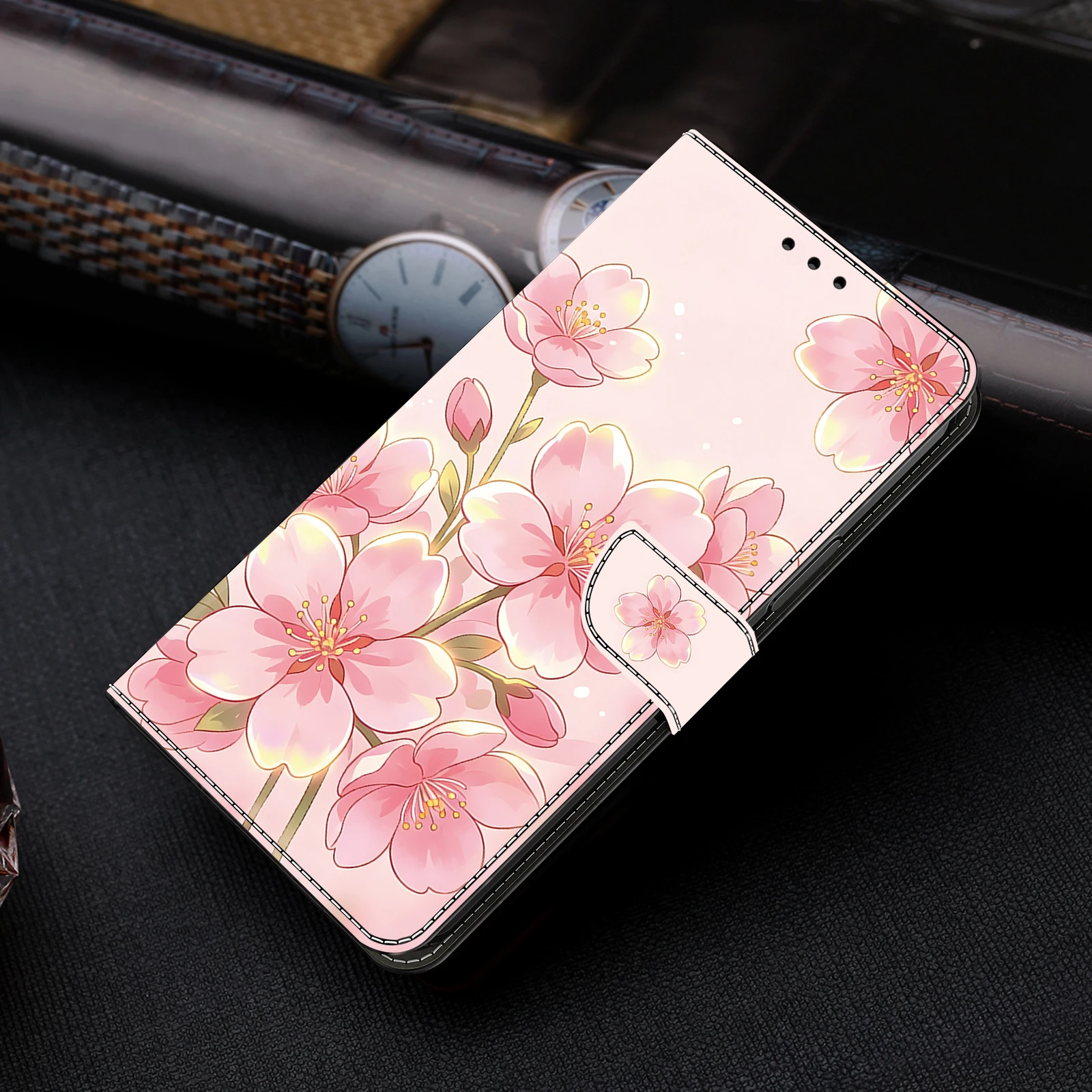 삼성 갤럭시 A03s A04s A05 A05s A06 A07 A12 A13 A14 A15 A16 A17 A26 A27 A36 A37 A56 A57용 마그네틱 플립 가죽 지갑형 케이스