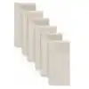 6 Pieces 100% Linen Dinner Napkin Nature Napkin Soft Absorbent Comfortable - Ideal for Events and Regular Use 1