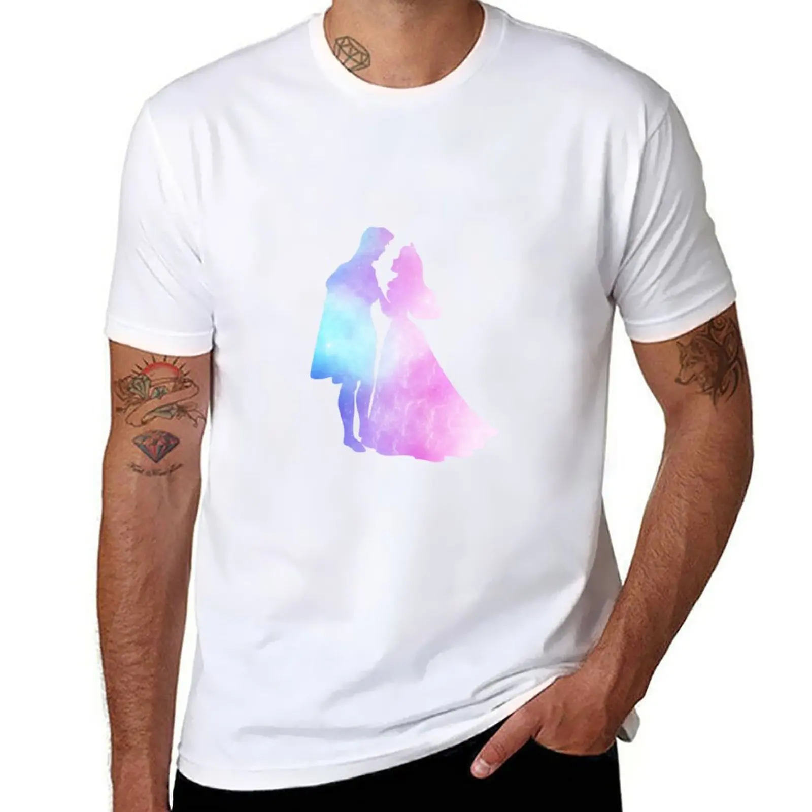 

New Prince and princess T-Shirt quick drying t-shirt quick drying shirt Anime t-shirt sweat shirts, men