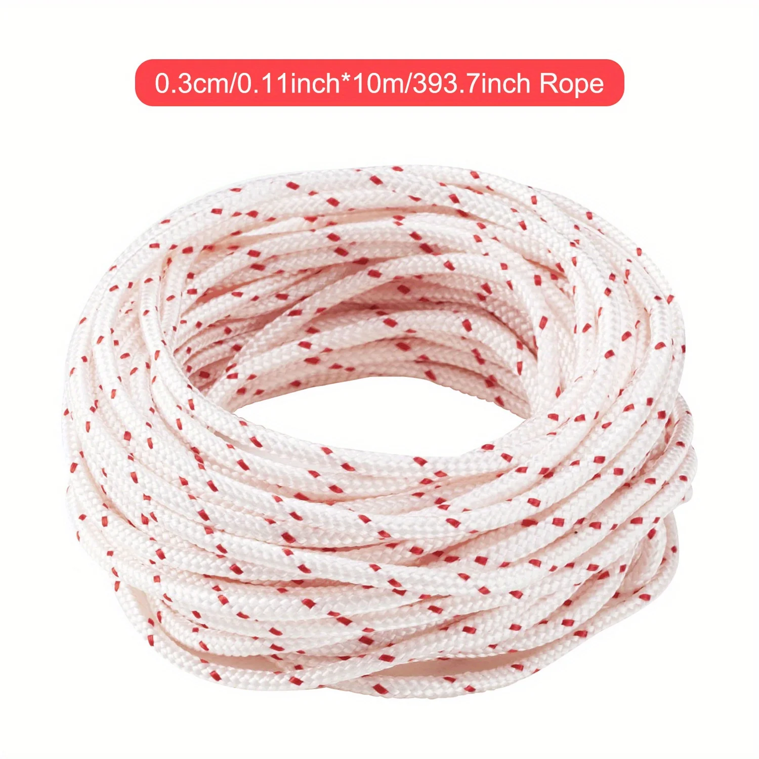 Durable Recoil Starter Rope with Versatile Handles