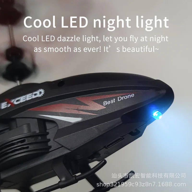 Two Channel Remote Control Suspension Helicopter with LED Light - Kids toys for boys Christmas gifts for boys and children toy 3