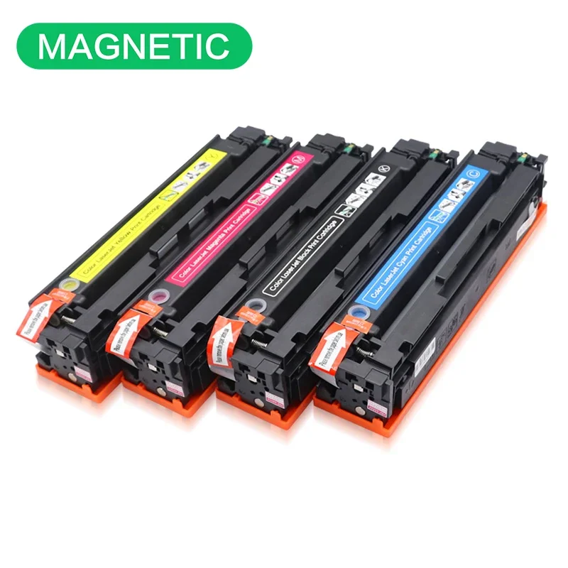 4PCS Compatible for HP 203A CF540A 540a cf540 cf541a cf543a toner cartridge LaserJe Pro M254nw M254dw MFP M281fdw M281fdn M280nw ink cartridge toner cartridge replacement