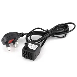Ultra Quiet Submersible Water Pump with Suction Cup (UK Plug)