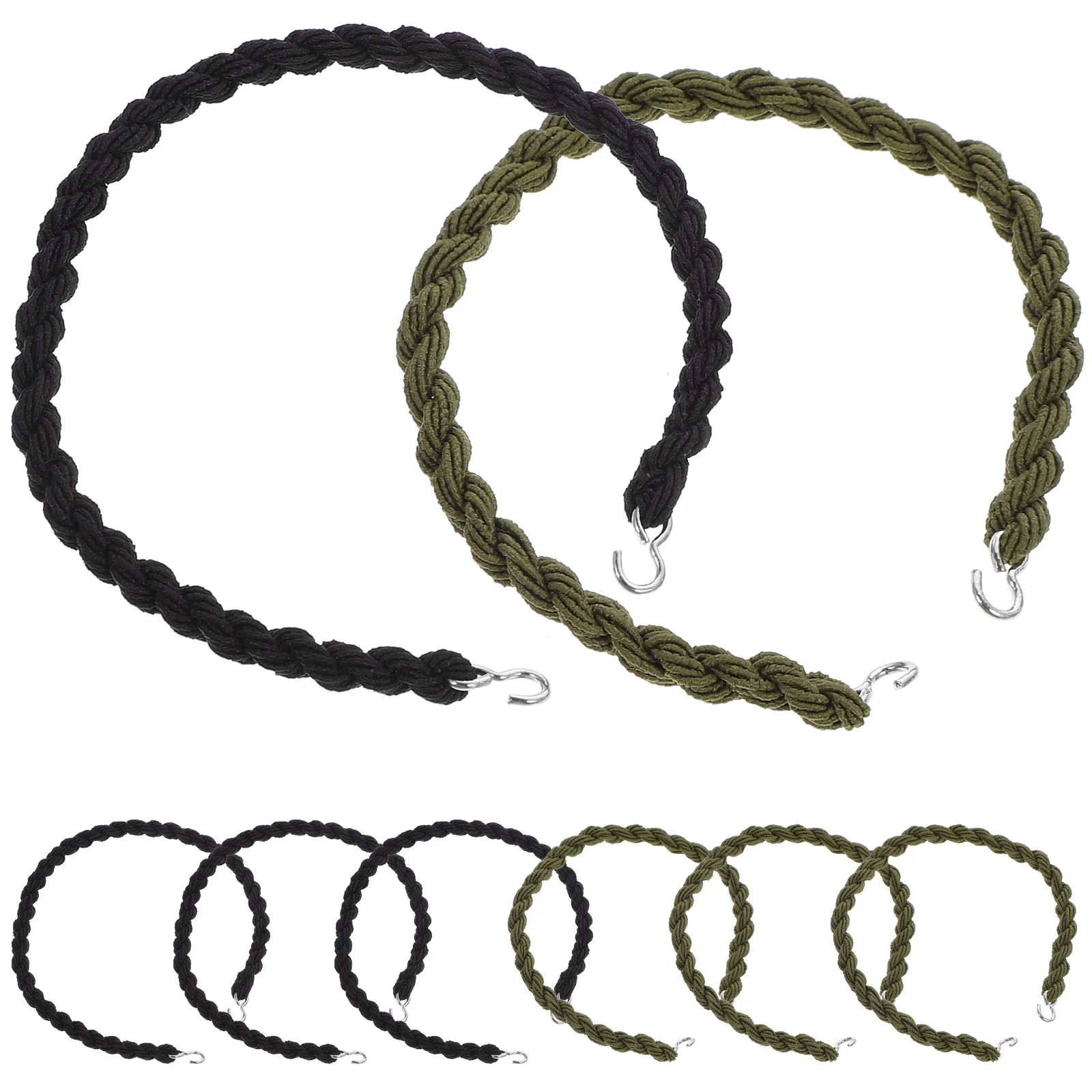 Outdoor Boot Straps Blousing Elastic Bands 8 Pcs