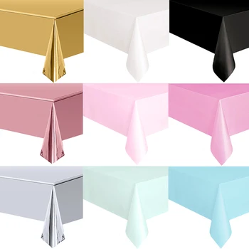 Disposable Plastic Tablecloth 1