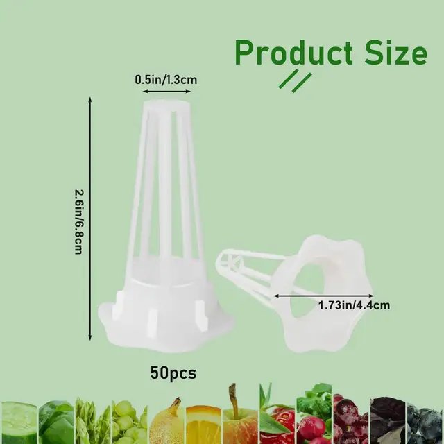 50Db/Készlet Pótalkatrészek Termesztése Kosár Kompatibilis A Tenyésztési Szivacs Növénytermesztési Edények Hidroponikus Termesztési Rendszerhez - Image 5