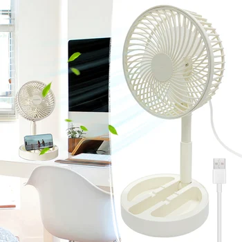USB Direct Plug-In Foldable Desktop Air Circulator 1