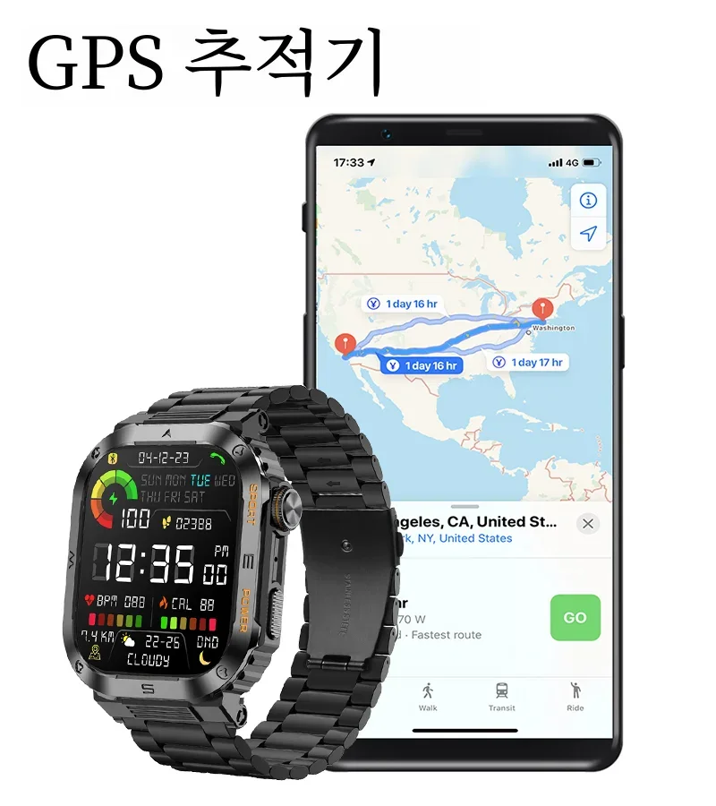  GPS ߰  Ʈ ġ, ȵ̵ IOS  ð, IP68 , 2.01 ġ AI   ȭ Ʈġ, ǰ