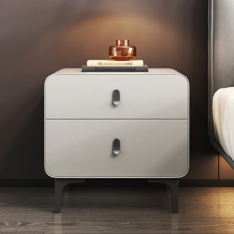

Coffee Bedroom Bedside Tables Auxiliary Cabinet Wooden Small Bedside Table Decorative Drawers Nachttisch Furniture for Room GG