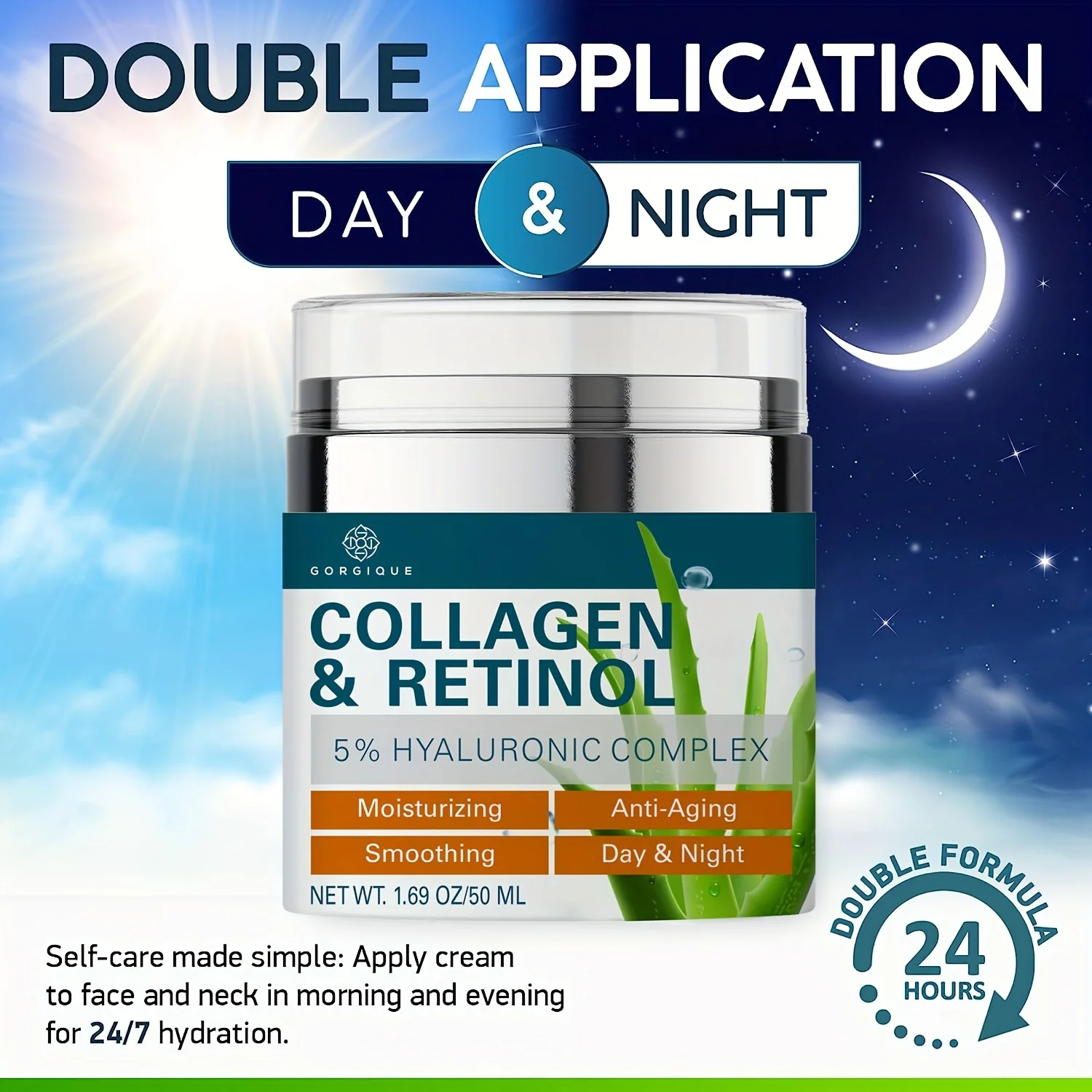 Face Moisturizer Collagen Retinol Night Day Cream Anti Aging Anti Wrinkle Lotion face cream skin cream