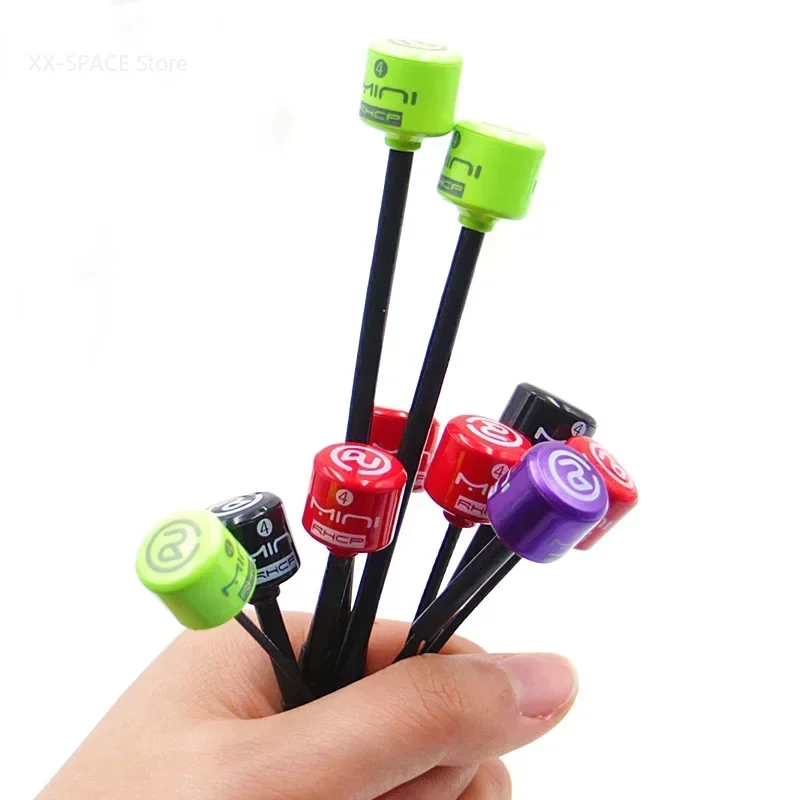 Ramdon color Lollipop 4 High Gain RHCP MINI Antenna 5.8G 2.8dBi SMA / RP-SMA / MMCX / UFL For RC FPV Transmitter Receiver