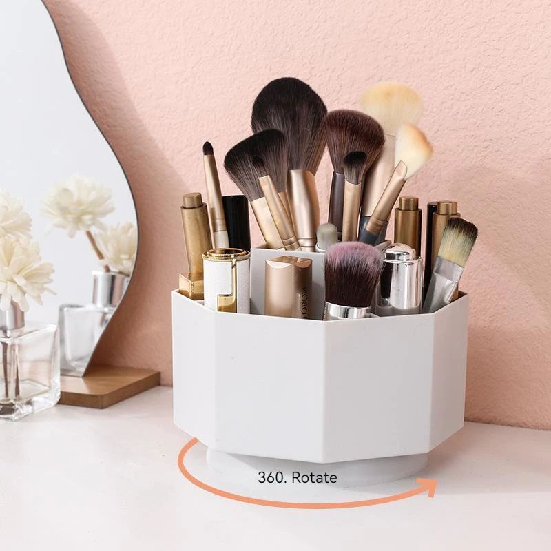 

Multifunction 360 Degree Rotating Pen Holder Creative Large Capacity Desktop Storage Box Pencil Organizer School Stationery Gift