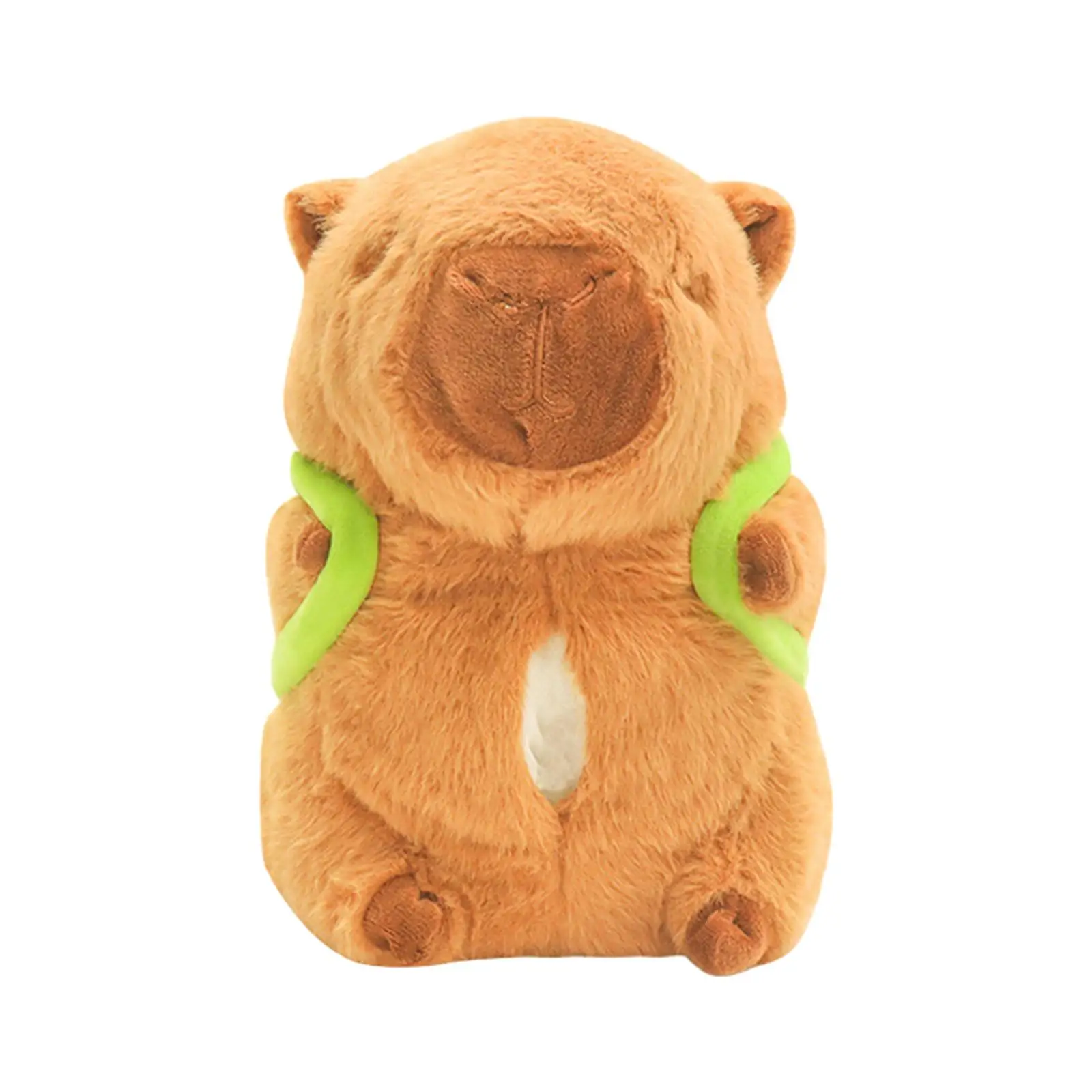 

Capybara Plush Car Tissue Box Trash Bin Multifunctional Cartoon Tissue Cover