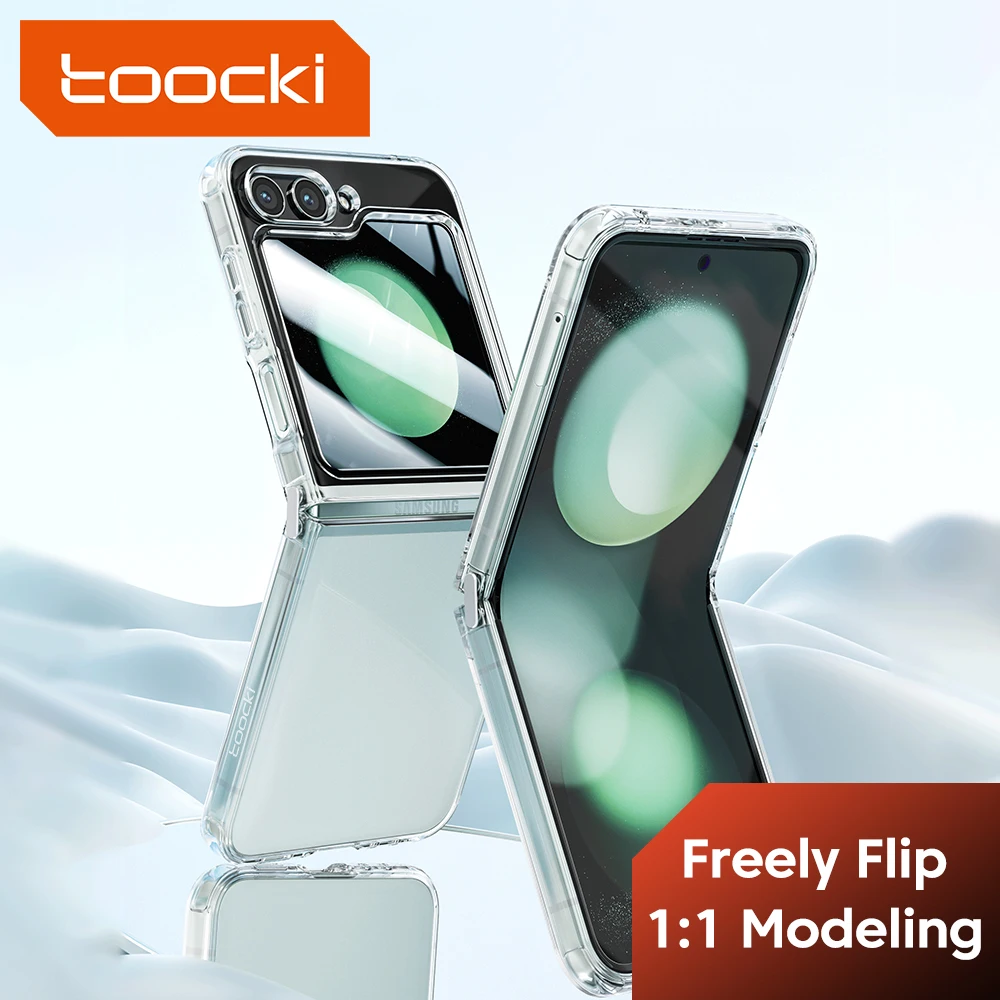 Toocki Transparent TPU Shockproof Phone Case Cover