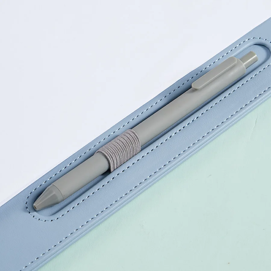 A4 leather writing clip, business folder, data book, office storage menu clip, contract book clip, music score clip 4