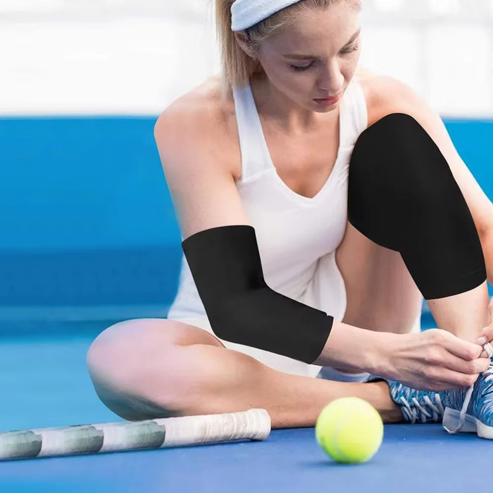 Elbow Ice Pack Hot & Cold Elbow Brace Gel Ice Wrap Compression Sleeve for Wrist Swelling Soreness Reduce Joint Pain Bruising