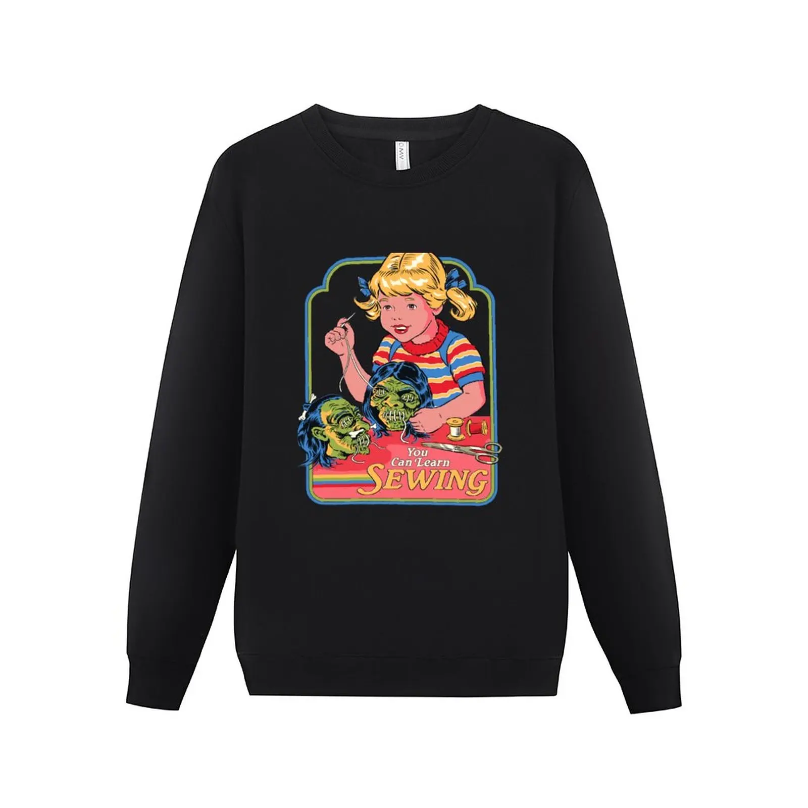 

New You Can Learn Sewing Sweatshirt men's sweat-shirt set anime clothes anime sweatshirt