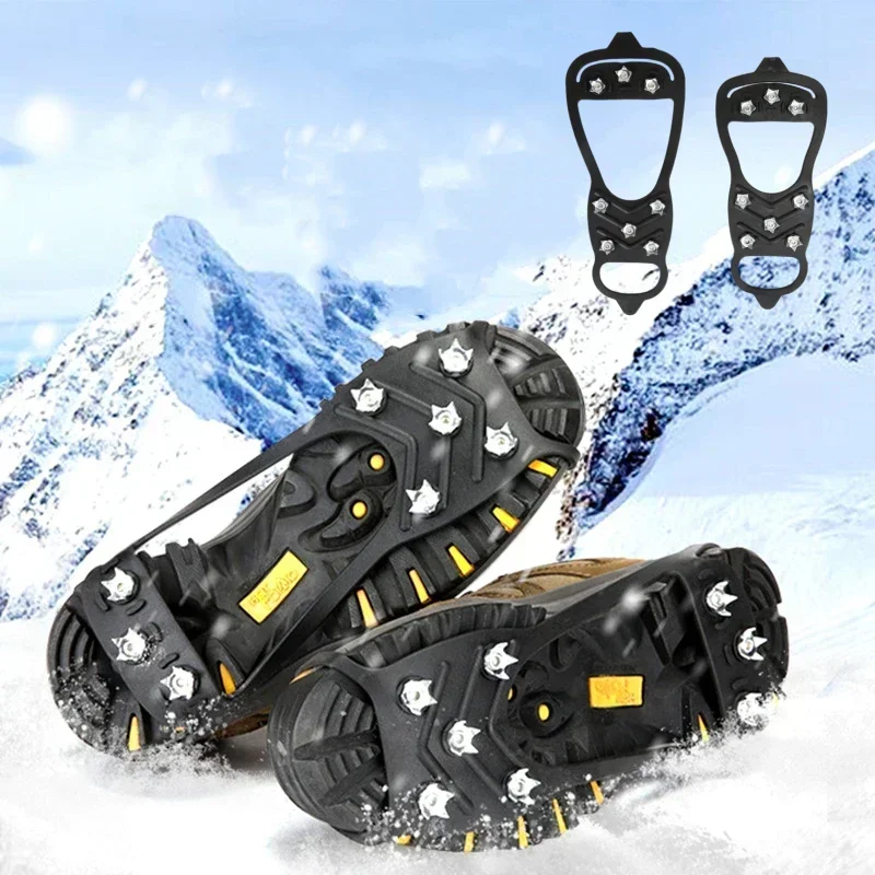 Climbing Crampons 8 Teeth for Outdoor Winter Ice