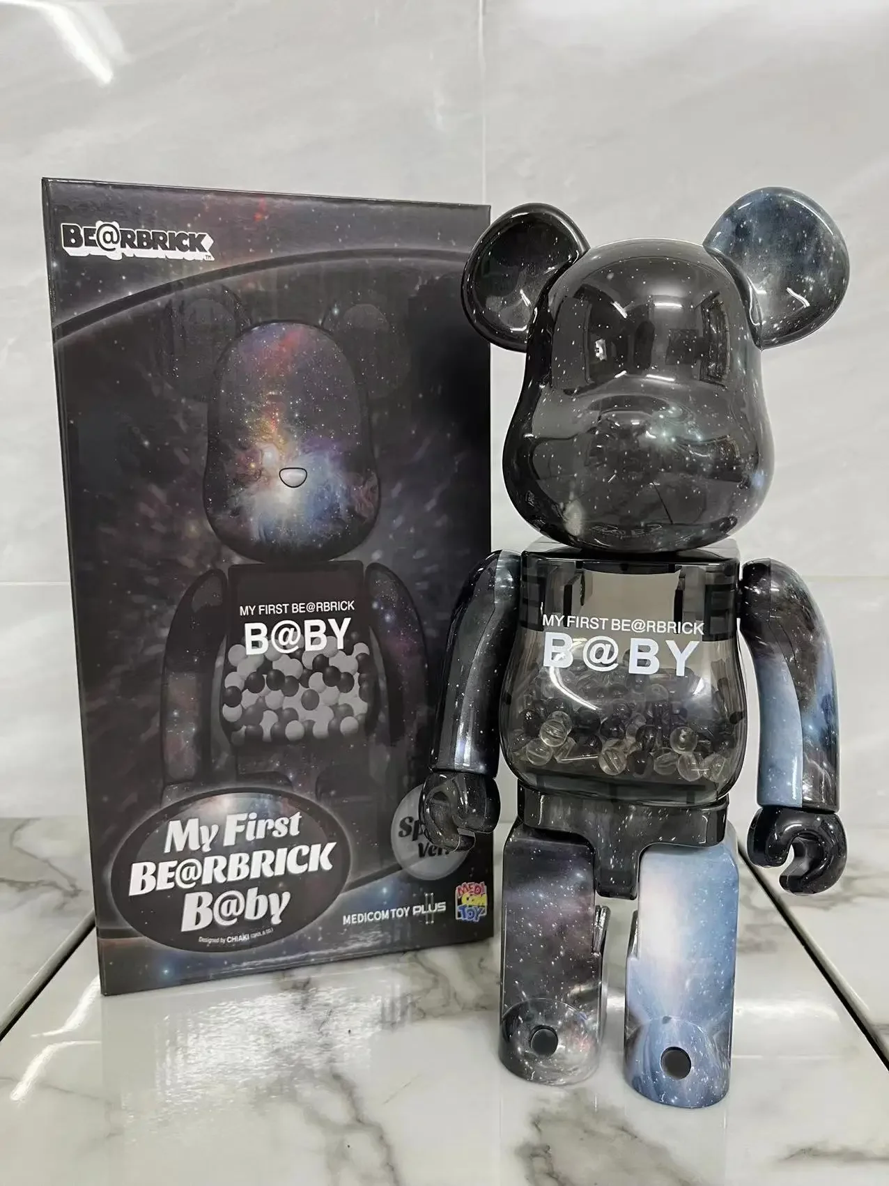 ベアブリック 400%+100% フォレストグリーンVer Qianqiu プレミアム