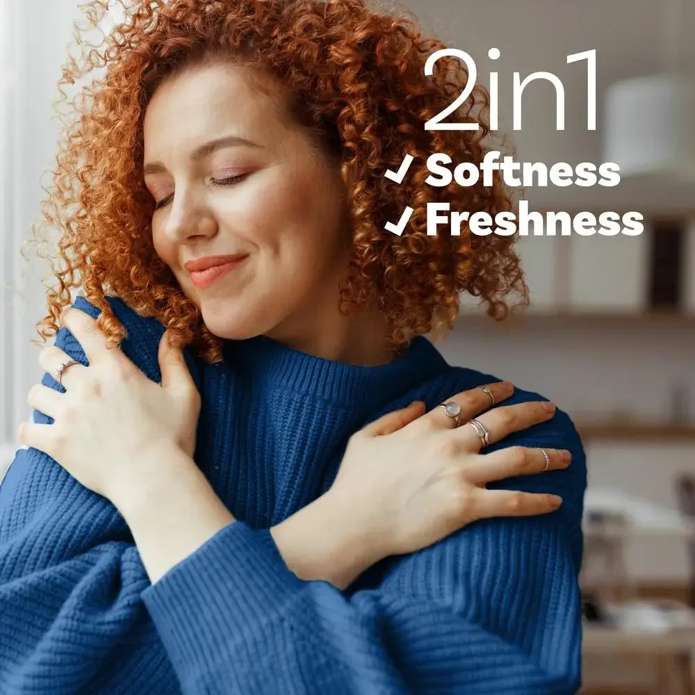 Concentrated Fabric Softener Liquid Clean Breeze Scent 140 fl oz 190 Loads