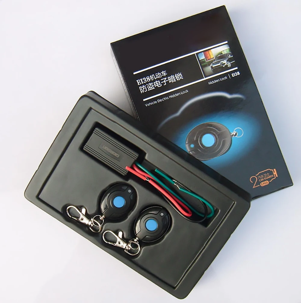 

Скрытая кнопка управления двигателем автомобиля Запуск/остановка встроенный замок Автомобильная сигнализация автоматический дистанцион...