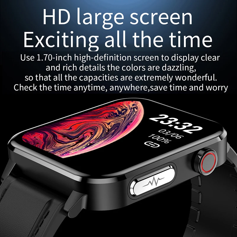 2022 ο ECG + PPG Ʈ ġ  ü ɹڼ    ǰ Smartwatch  IP68 