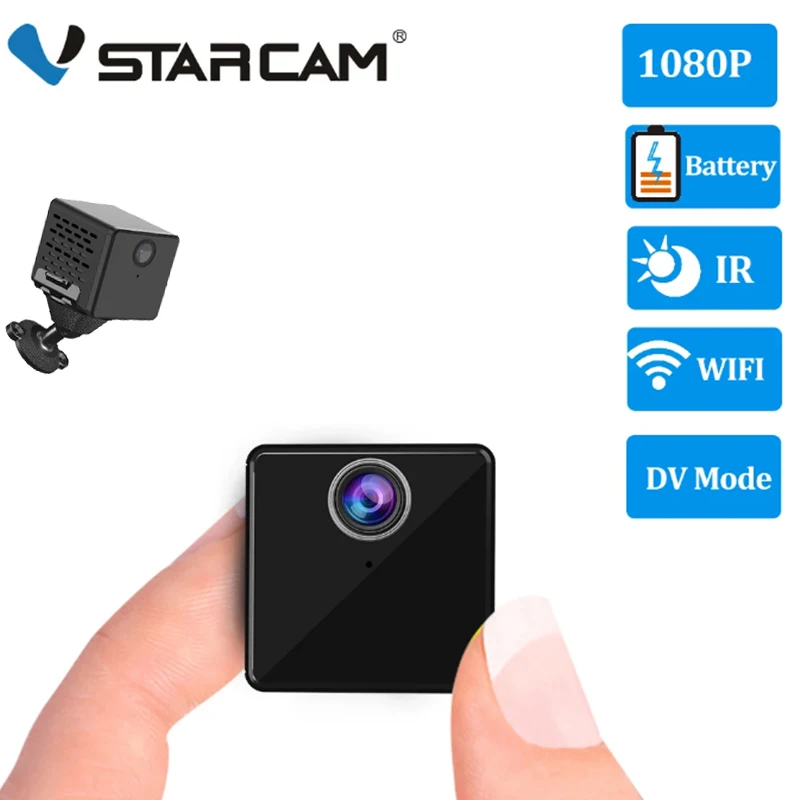 Vstarcam 1080P Mini Camera Wifi Wireless Monitoring IP Camera Rechargeable Battery Video Surveillance Smart Home IR Camera