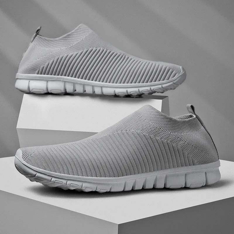 Ultralight Comfortable Casual Shoes Couple Unisex Men Women Sock Mouth Walking Sneakers Soft Summer Big Size 35-47 mens shoes