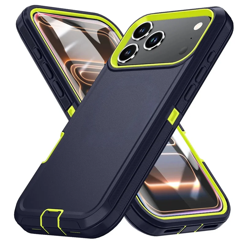 Shockproof Armor Defender Phone Case - Hard PC TPU Stand Protector Cover