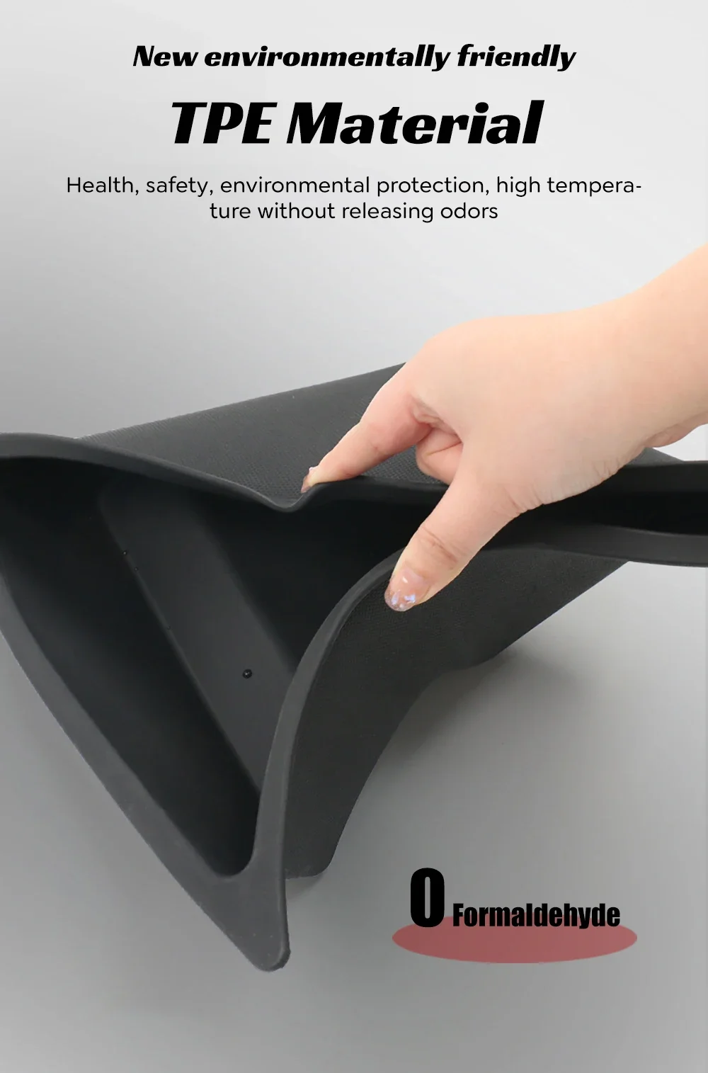 For Tesla Model 3 highland 2025 Rear Trunk Side Storage Box Cover Tail Boot Organizer Partition Decoration Accessories car trunk organizer