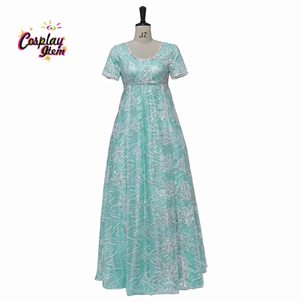 

Платье для косплея Кейт шарма, аварийное бальное платье с высокой талией, викторианское платье, Джейн Остин, Чайная Вечеринка, бальное платье