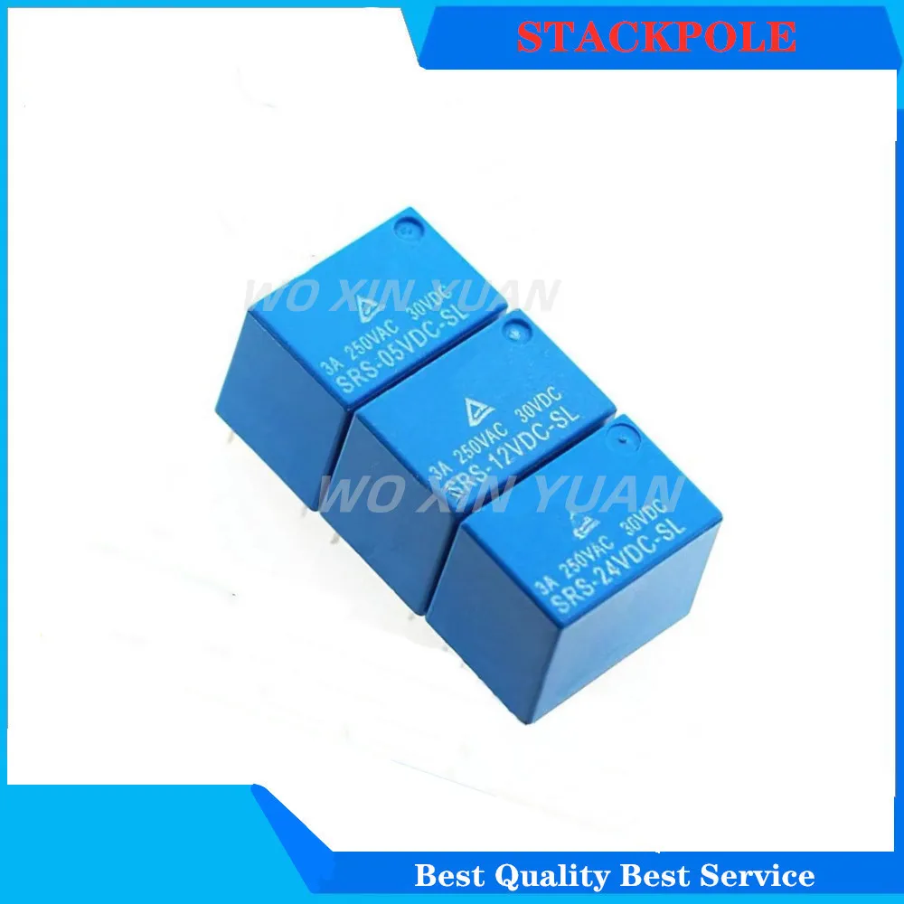 

10 шт. релейное реле сигнала 4100 детской яркости 5 в 12 В 24 в 6 контактов 3 А набор элементов реле