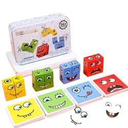 Wooden 3D Puzzle Educational Toy - Imagination & Logic Game (NB155C3)