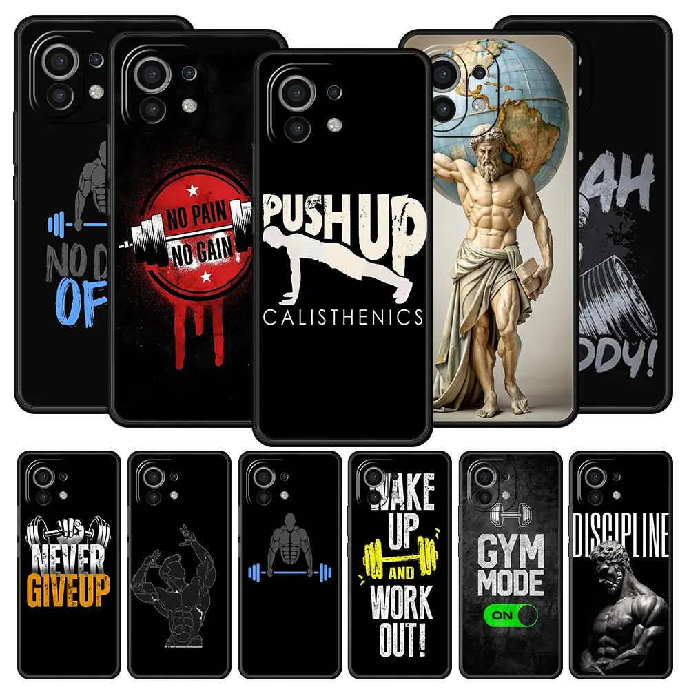 Soft TPU Gym Fitness Bodybuilding Phone Case