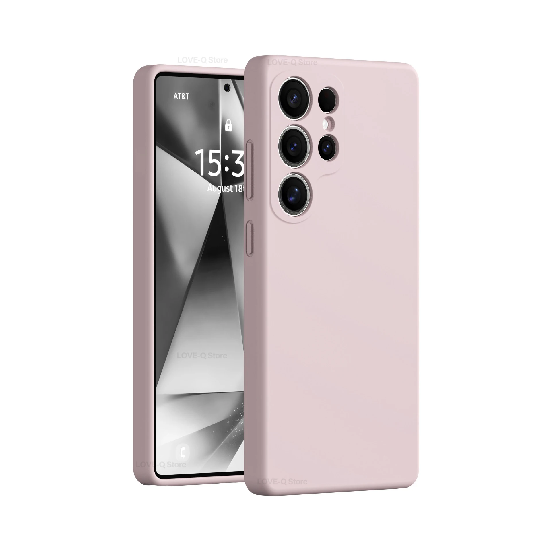 Luxury Liquid Silicone Soft TPU Phone Case Cover