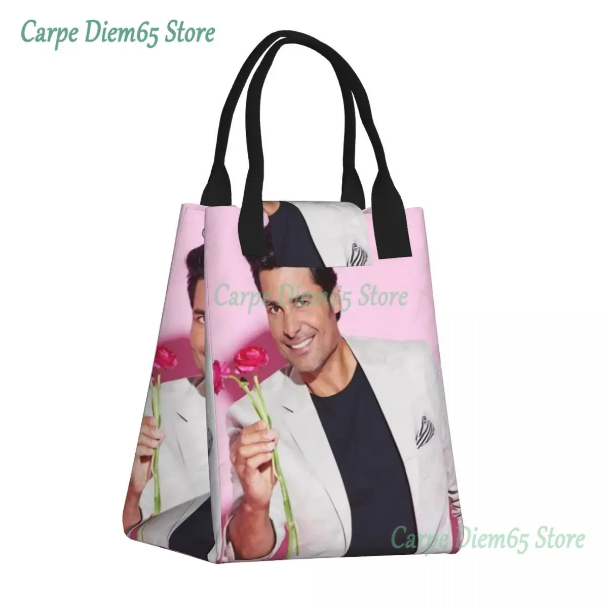 

Custom Chayanne Lunch Bag Women Cooler Warm Insulated Lunch Box for Kids School Work Food Picnic Tote Bags