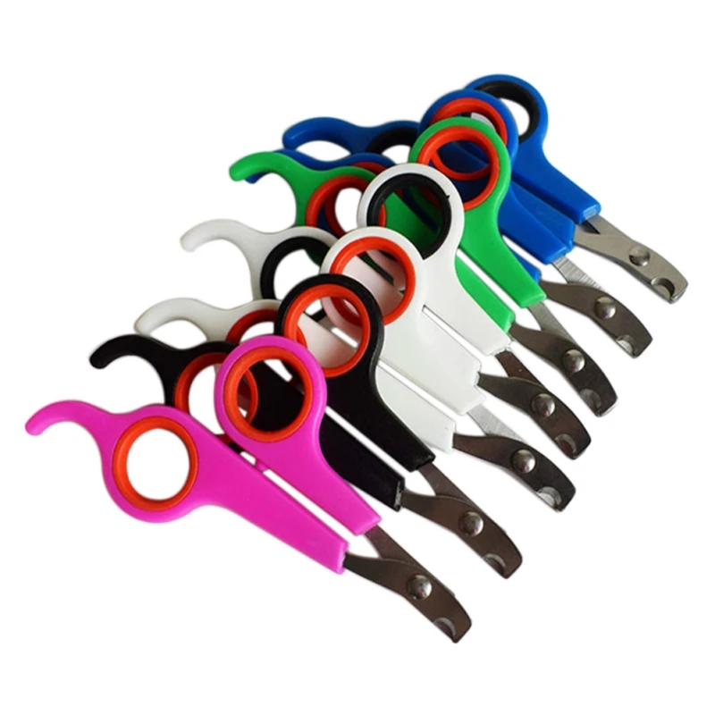 Professional Cat Nail Scissors Pet Dog Nail Clippers Toe Claw Trimmer Multicolor Pet Cutter Grooming Supplies for Small Dogs Cat