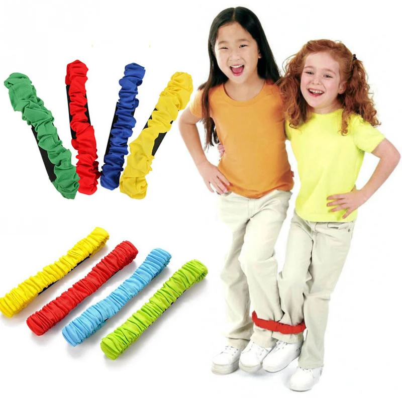 Two-person Three-legged Rope Tied Foot Running Game Competition Sport Outdoor Toy Children's Parent-child Interactive Sense Game 2