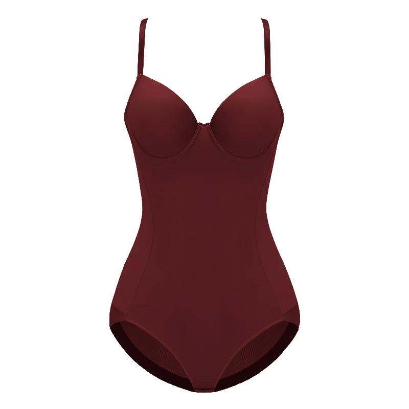 Women Body Shaper One Piece Bodysuit Plus Size Seamless Underwear